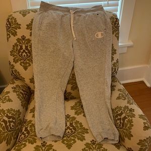 Champion sweat pants women’s Large GUC